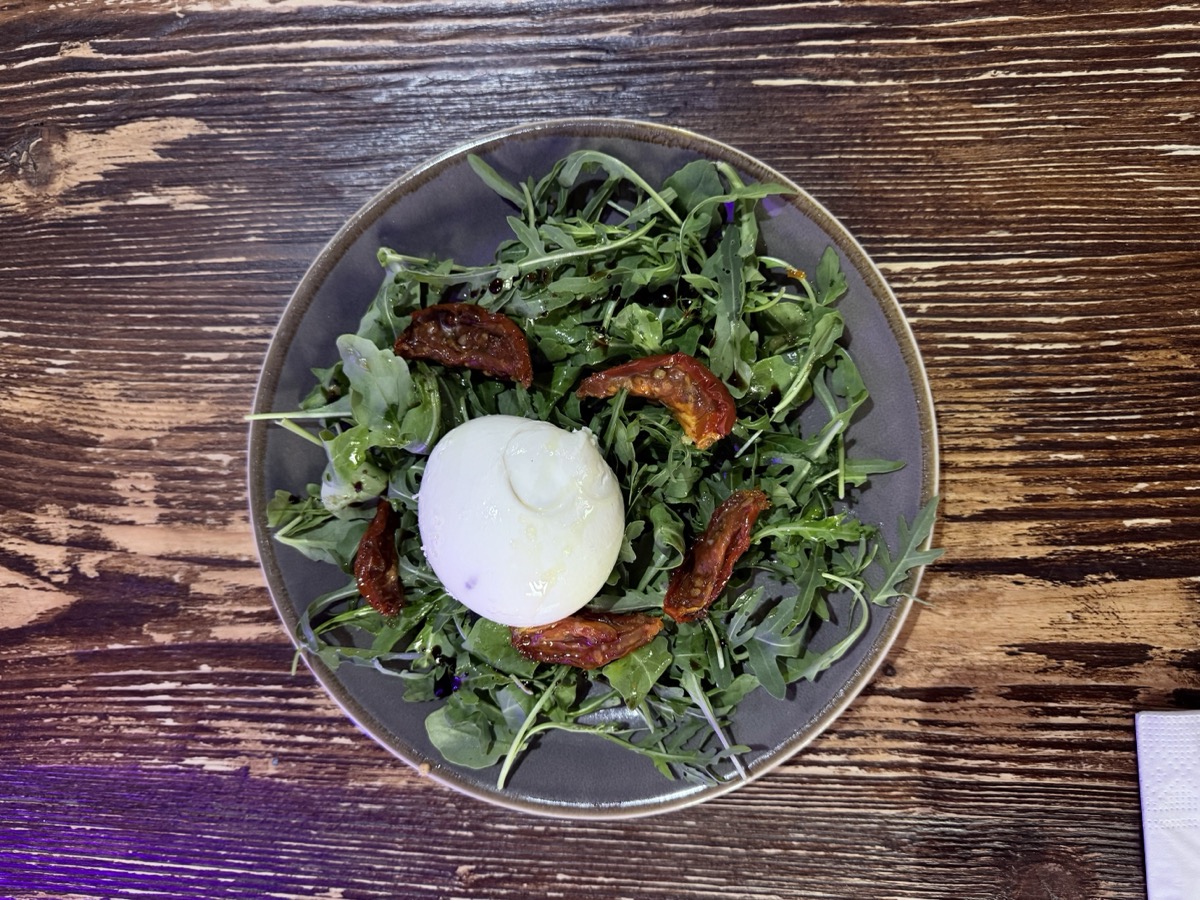 Fresh burrata salad — The Oratory kitchen