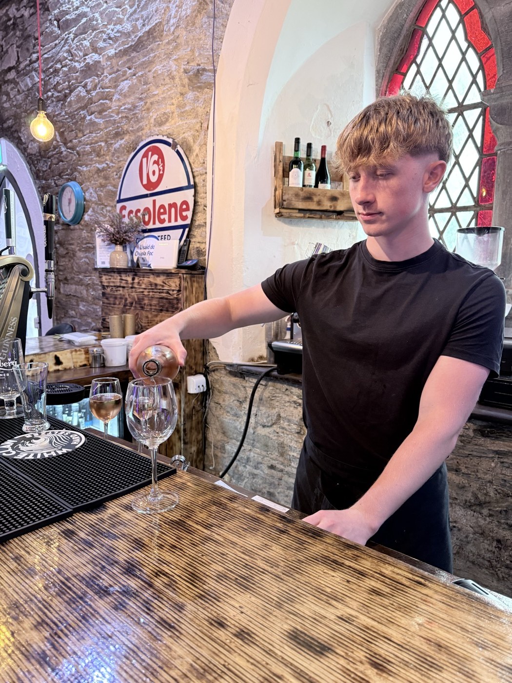 Behind the bar — The Oratory